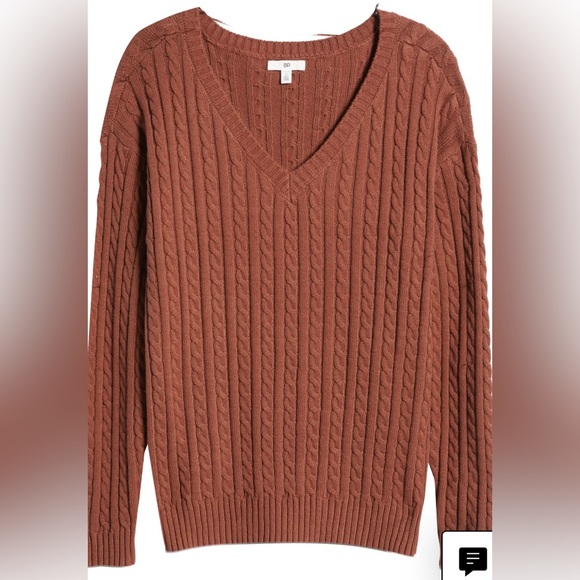 Nordstrom Sweater - Cable Knit - Picture 2 of 10